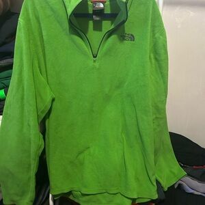The North Face Vibrant Green Fleece Jacket